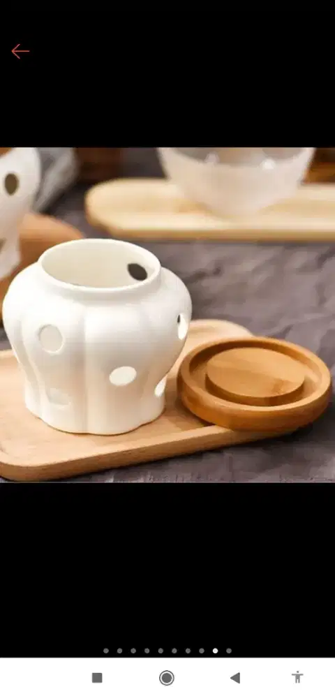 Toples berongga toples penyimpanan bawang