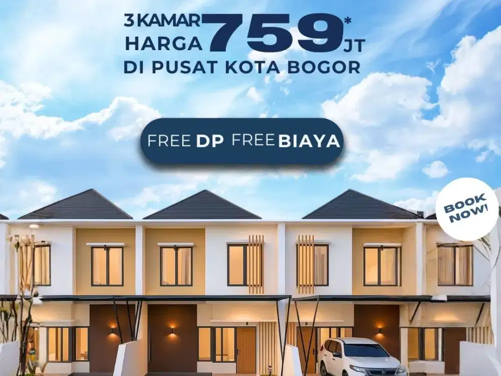 Rumah Baru 3 Kamar di Sindang Barang Residence Kota Bogor – Mulai Rp759 Juta