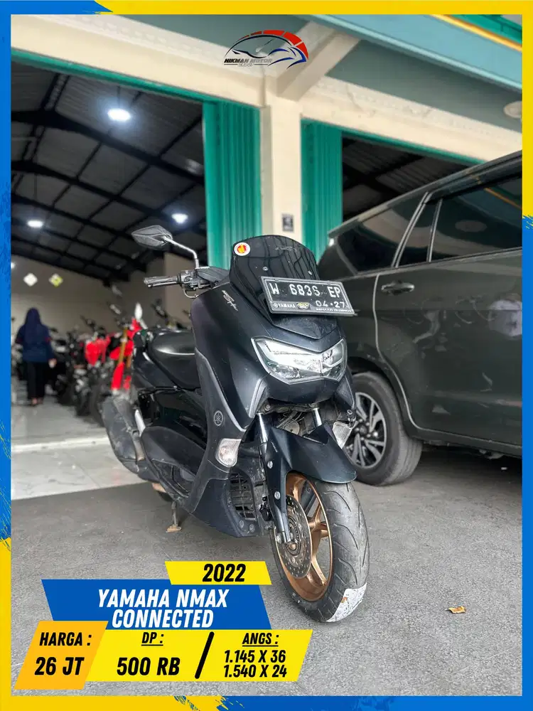 YAMAHA NMAX CONNECTED 2022 MONGGO GAS POLL MASZEHH HIKMAH MOTOR KEPUH