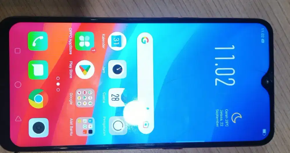 Jual hp Oppo f9 ram 6 / 128