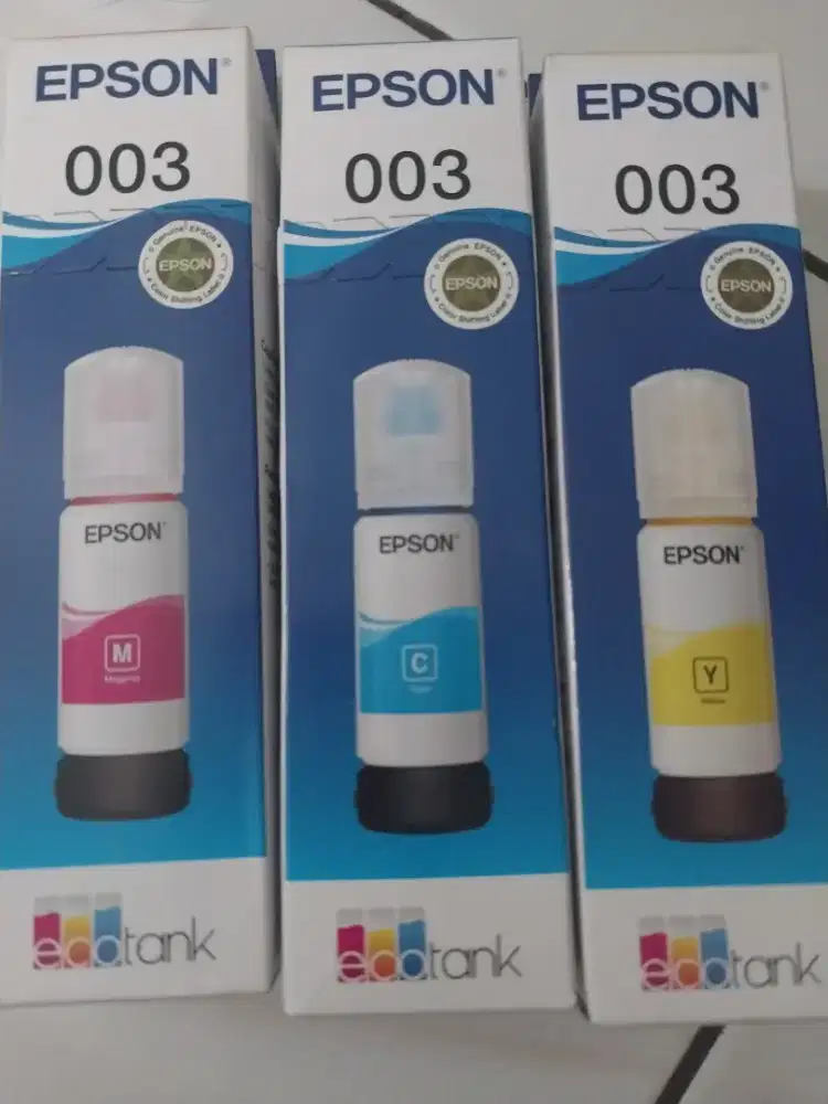 Tinta printer kondisi baru