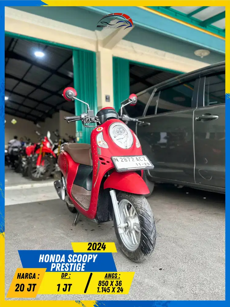 HONDA SCOOPY PRESTIGE 2024 SIAP GASS MASZEHH HIKMAH MOTOR KEPUH