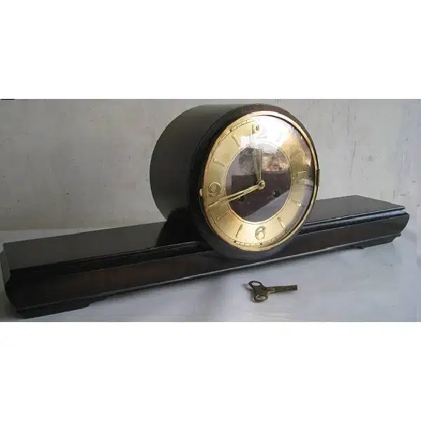 Jam antik Kienzle Mantle Clock Jumbo era 1800 Germany