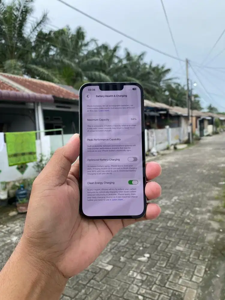 DIJUAL SECOND IPHONE 13 PRO 128 GB INTER