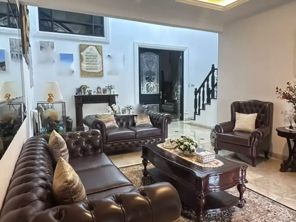 Dijual Cepat Rumah Mewah Old Money Cipete Utara Jaksel, LT 500m², LB 800m², 2 Lantai, 5 KT, Swimming Pool, Rp 28 M Nego
