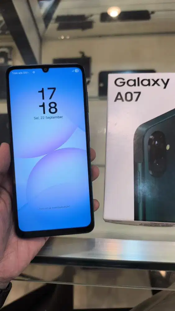 Samsung A07 4/64 hp dus aja mulus garansi on