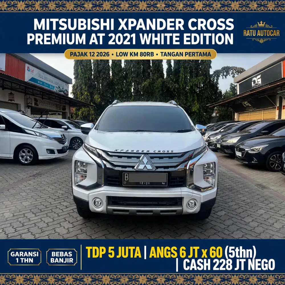 DP PROMO 5JT XPANDER CROSS MATIC 2021 PP WHITE EDITION
