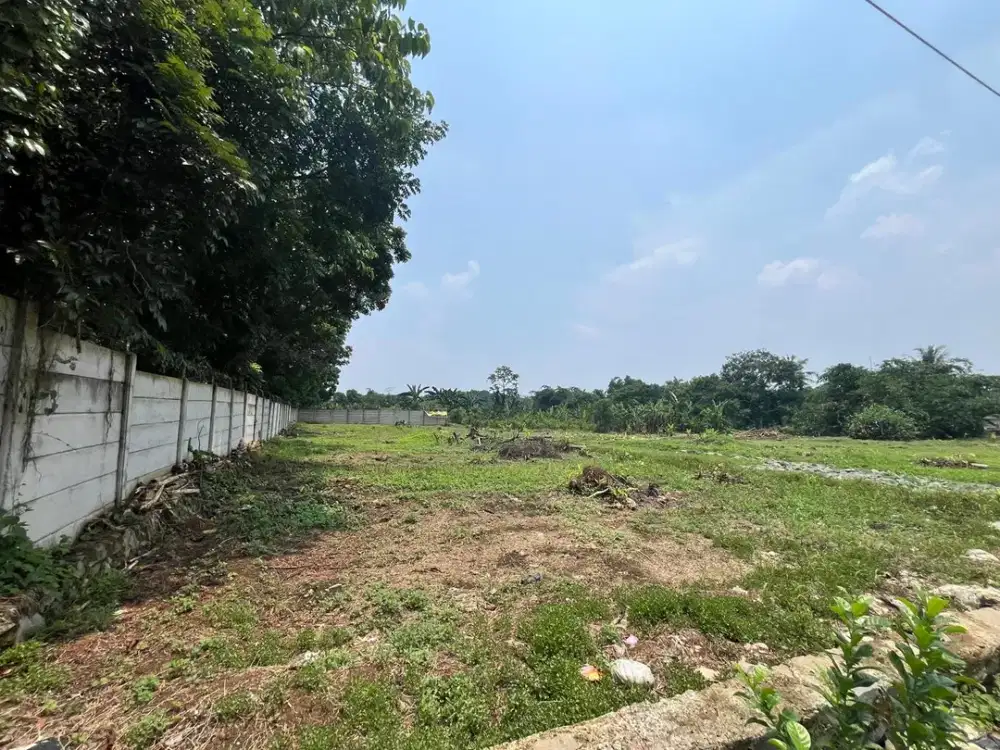 Dijual Murah KAvling SHM Cisauk Tangerang Lokasi LAngsung Tepi Jalan