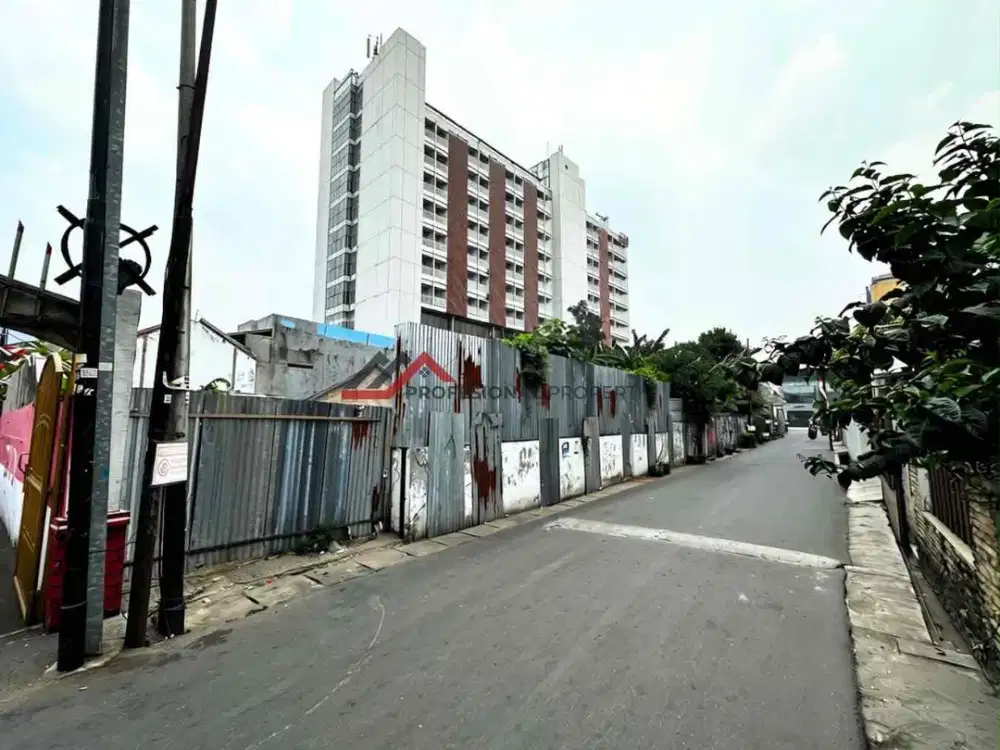 Tanah Area Komersil Cocok Dibangun Usaha Dan Kantor Di Kebayoran Baru