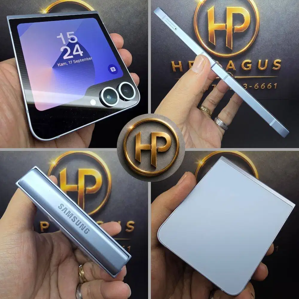 COD : Samsung Z Flip 6 Blue 12/256 SEIN NoMinus