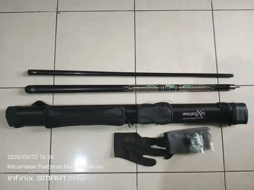 Jual stick Cue Mall kondisi masih bagus dan tinggal pakai