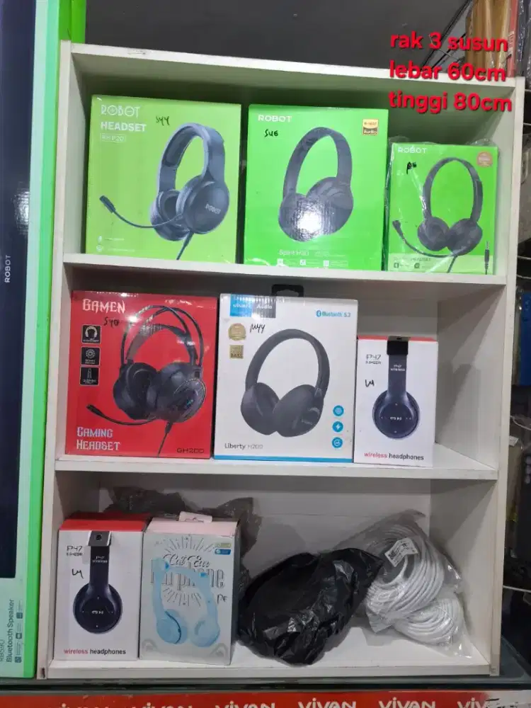 Rak jualan pajangan