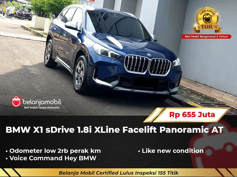 [ GARANSI 5TH KM 2RB ] BMW X1 X 1 sDrive 1.8i XLine LCi 2023/2024/2025