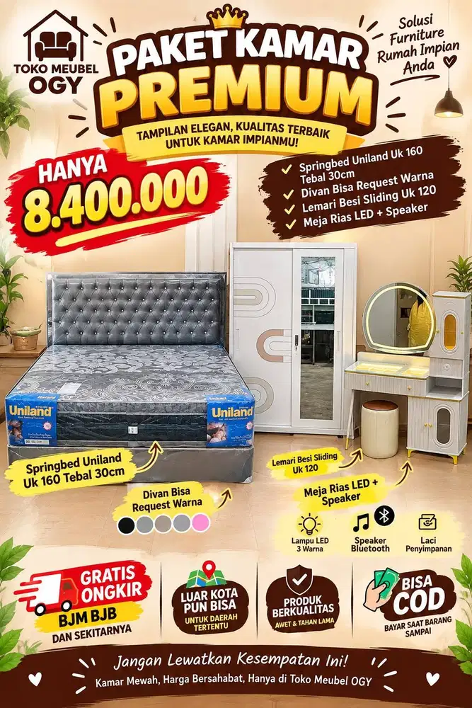 PROMO PAKET HEMAT KAMAR PREMIUM TERMURAH SALE