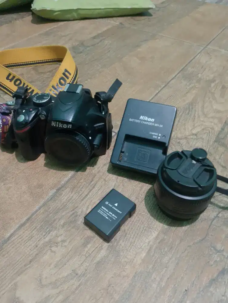 Nikon D3200+lensa fix