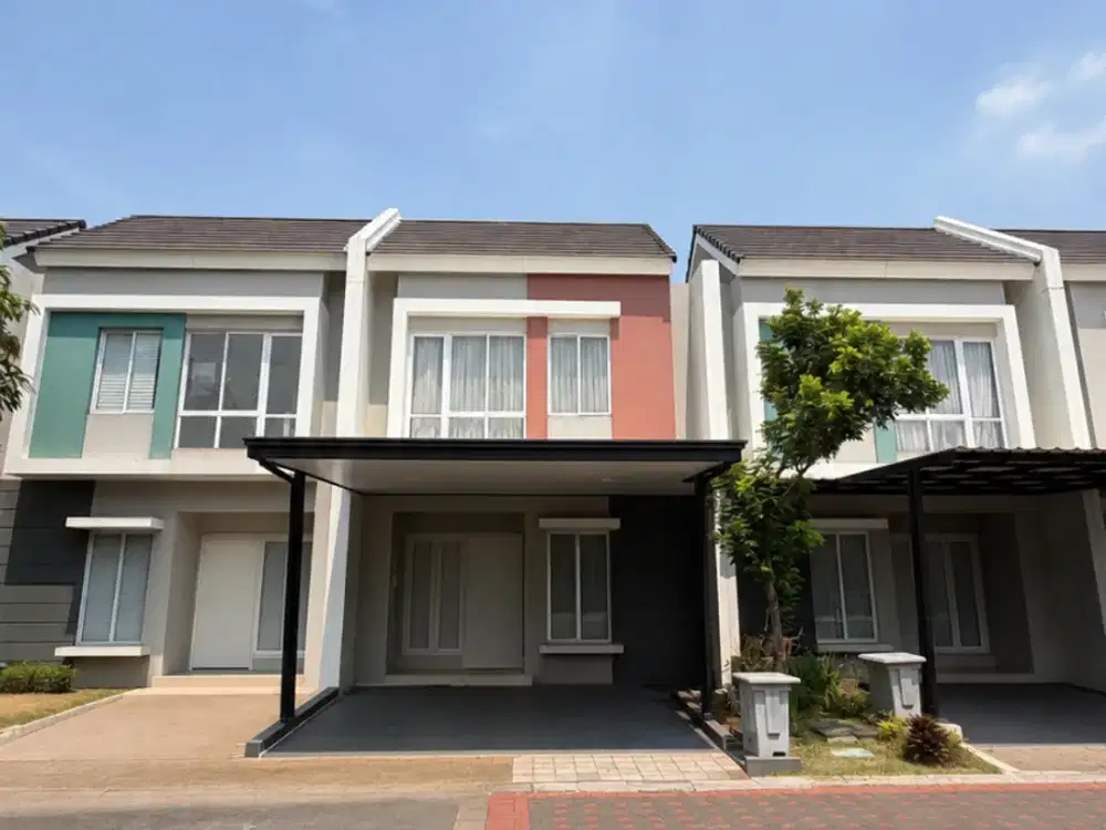 Dijual Rumah 2 Lantai Hadap Timur Full Furnished di Agnesi Symphonia Gading Serpong