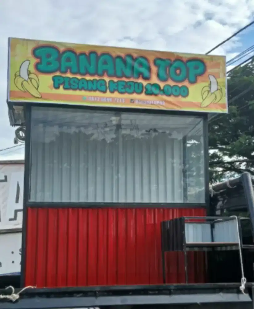 Jual gerobak jualan