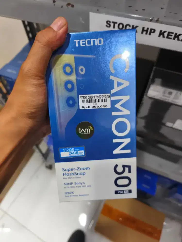 TECNO CAMON 50 PRO 5G 12/256GB | ATLANTIS DAHSYAT