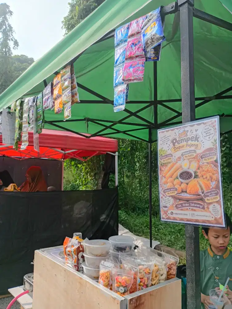 Perlengkapan Tenda untuk jualan