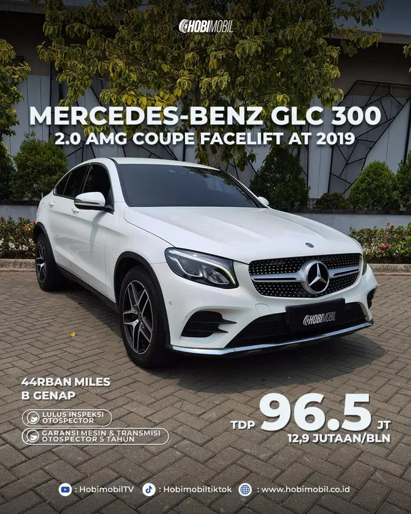 Mercy GLC300 2.0 AMG Coupe Facelift AT Thn 2019