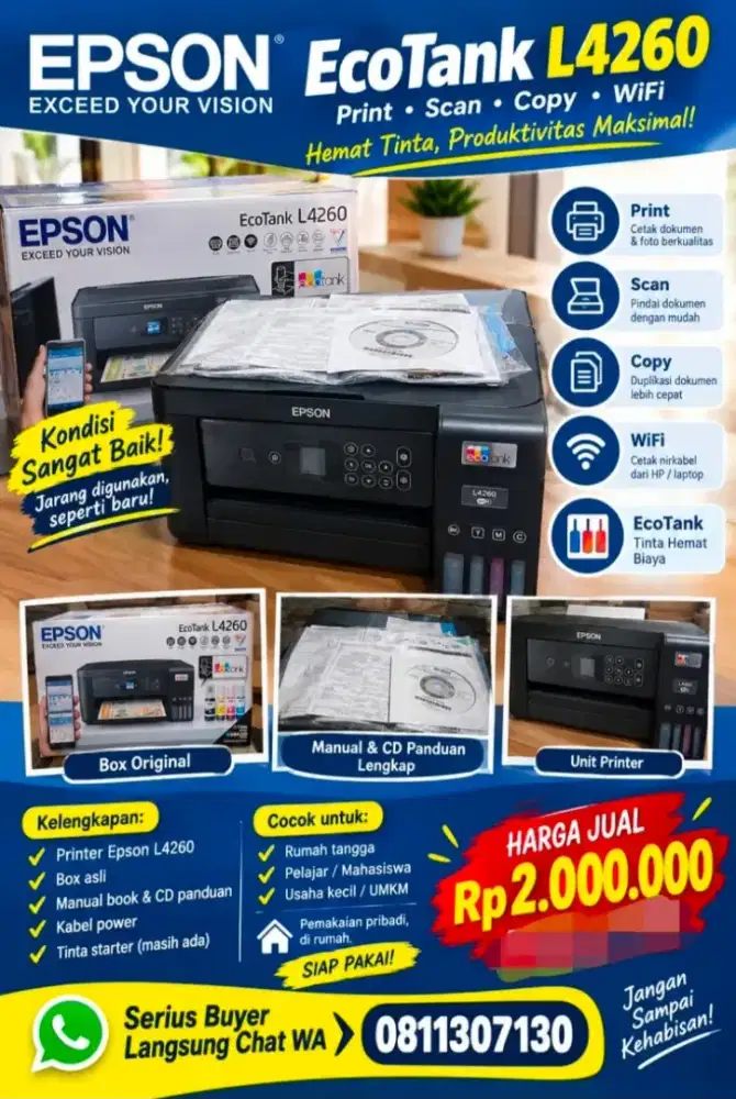 PRINTER ECOTANK L4260