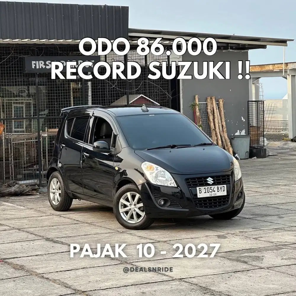 ODO 86.000 ANTIKKK !! PAJAK 10/2027 SUZUKI SPLASH MANUAL 2013 MULUS