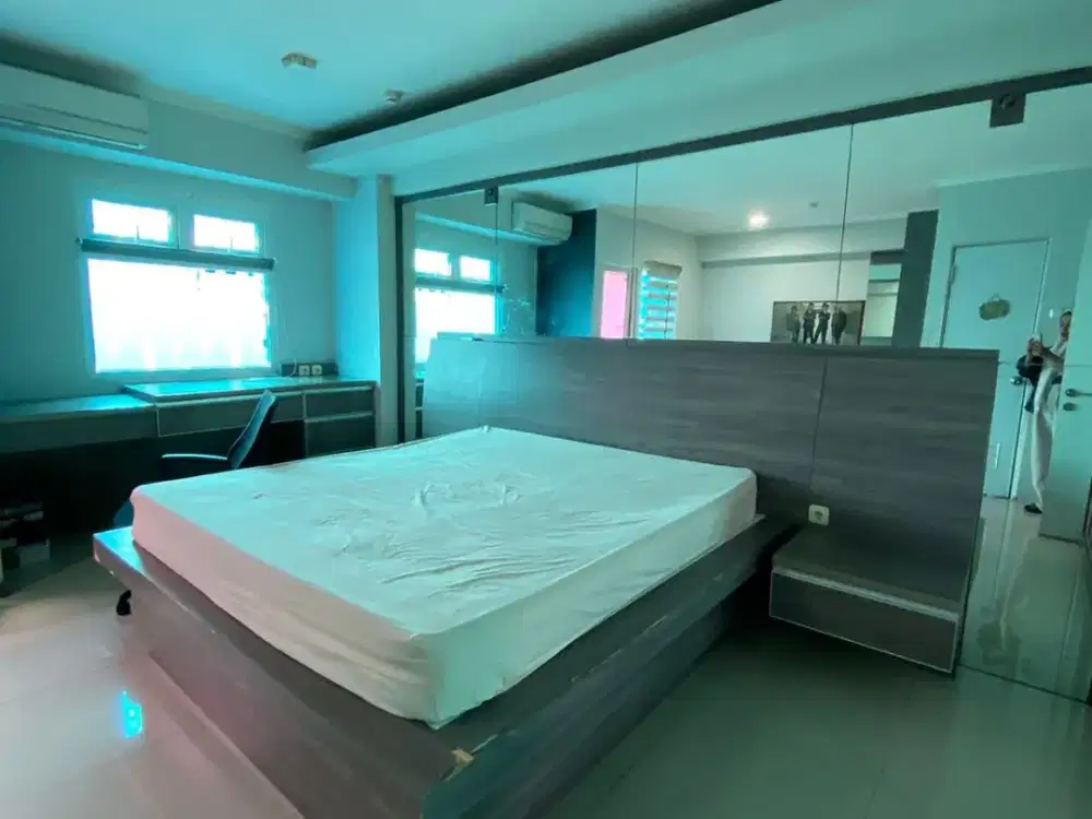 Green Pramuka City Studio Second Full Furnish Bagus Banyak Pilihan
