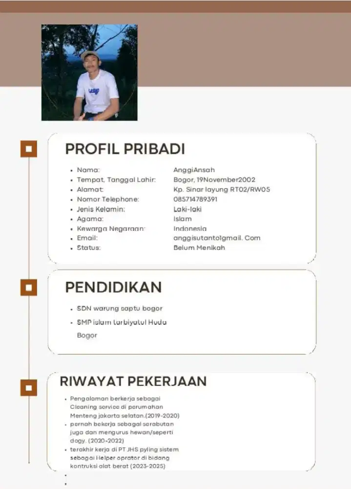 Cari kerja apa saja