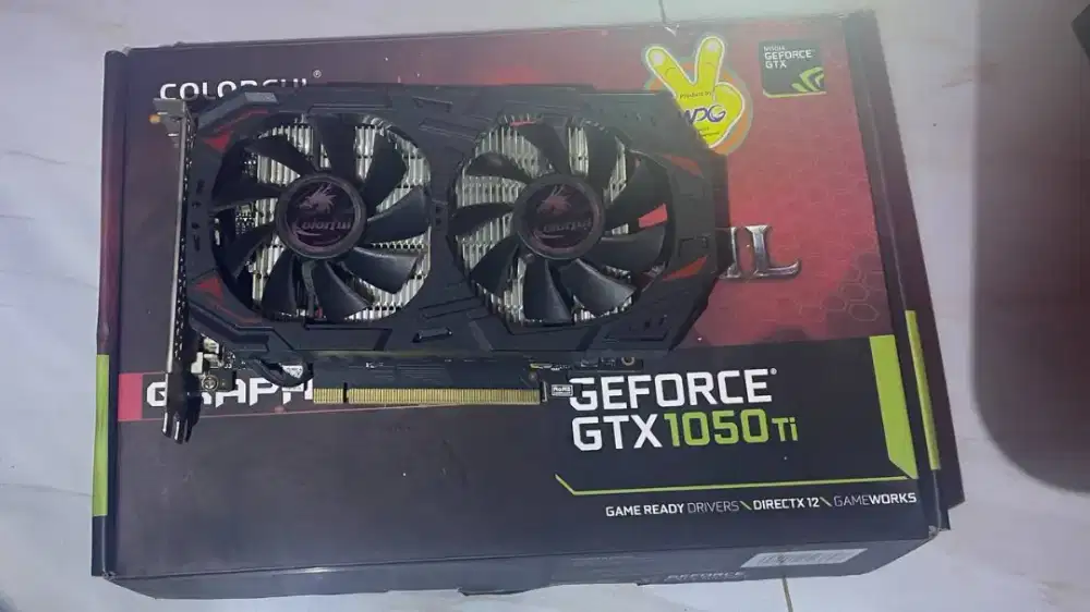 WTS GTX 1050 TI 4GB MULUS