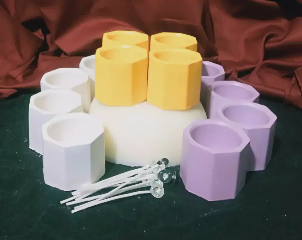 Kit Lilin Aromaterapi 12 pot