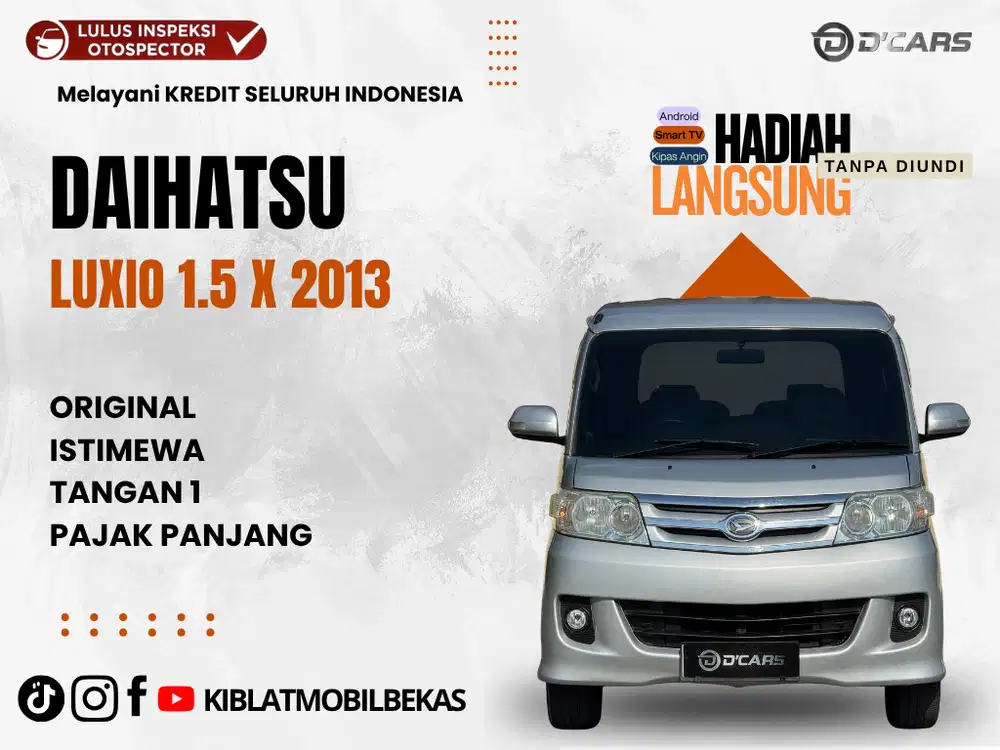 DAIHATSU LUXIO 1.5 X 2013 ISTIMEWA