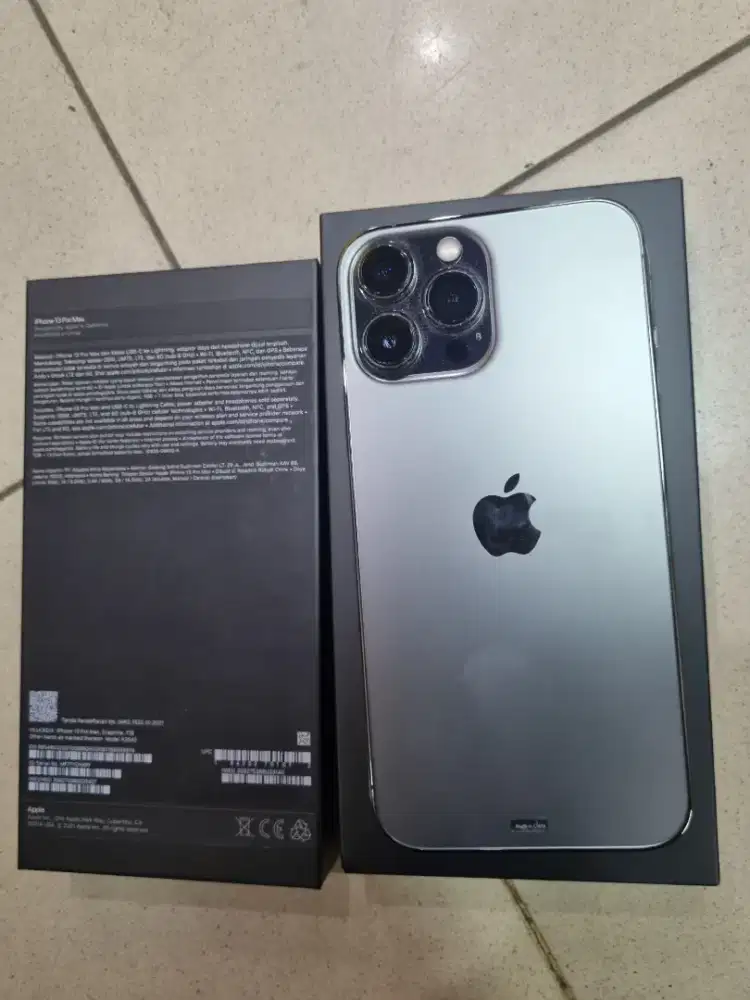 IPhone 13 Promax 1TB ex IBOX Fullset Perfect Ori