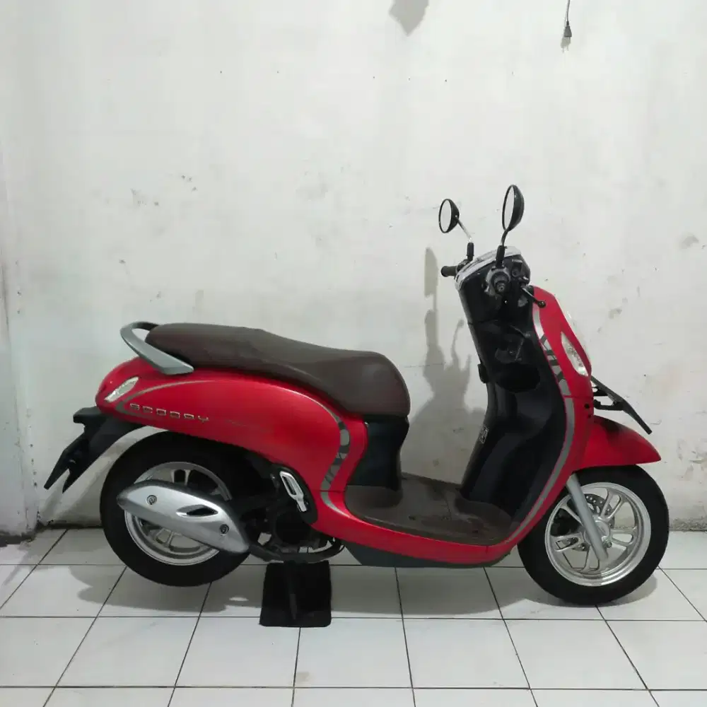 Honda Scoopy New Keyles 2021 Orisinil Bagus Lengkap Mesin Cakep