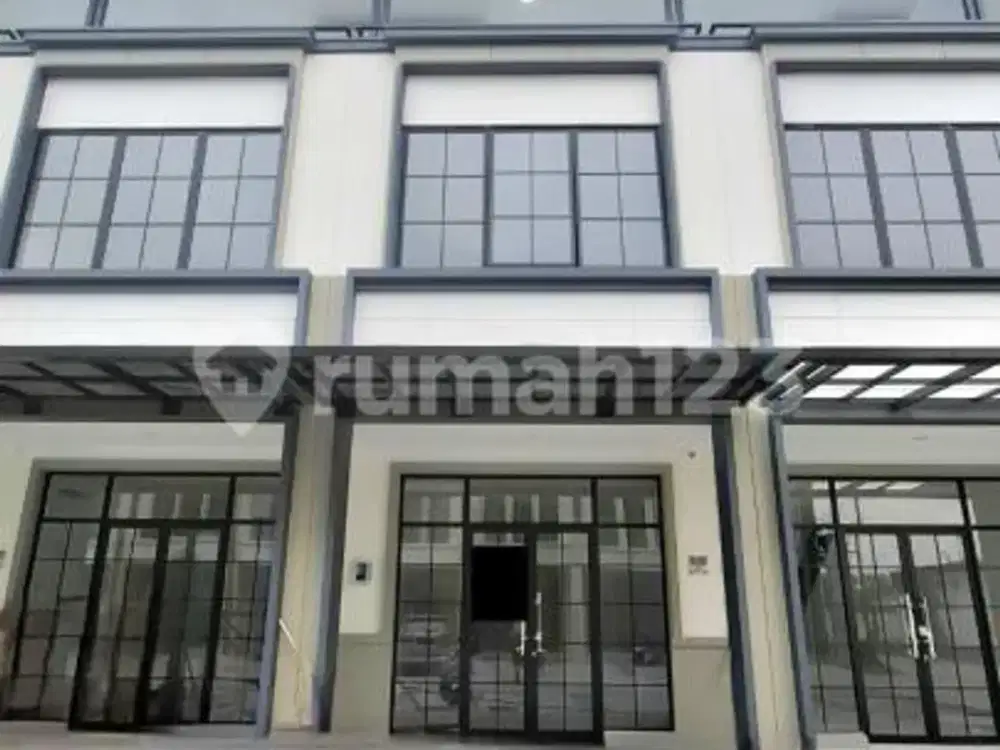 Dijual atau Disewakan Ruko 2 Lantai + Dak The Hudson, Gading Serpong