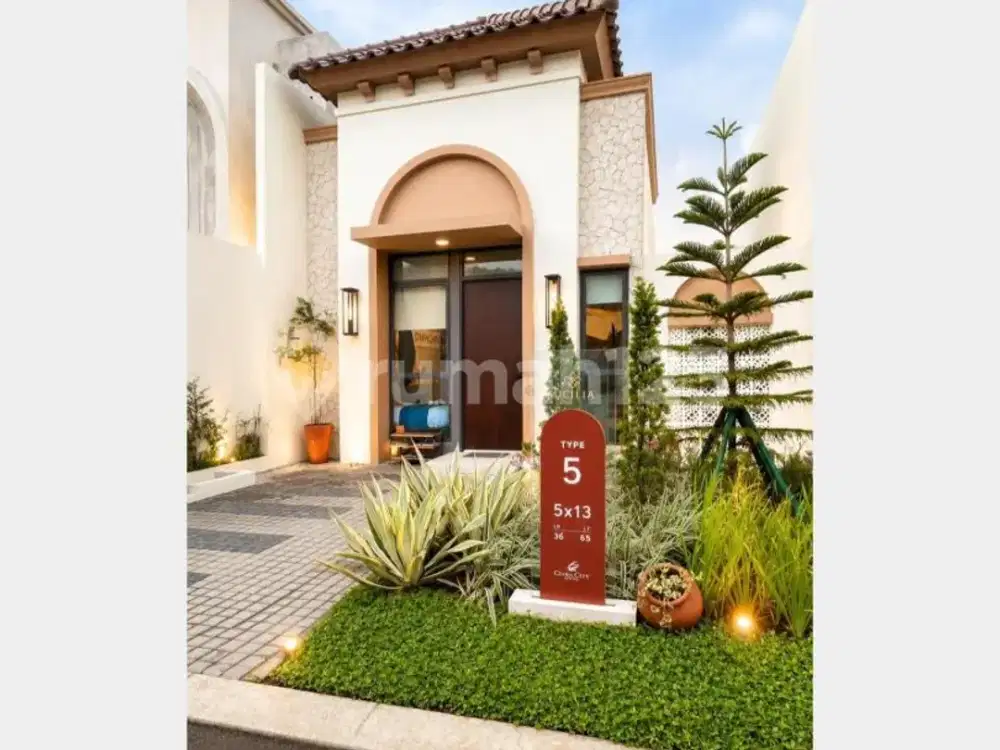 Dijual Rumah Nyaman Cantik Cluster Sicilia 5 Sentul, Bogor