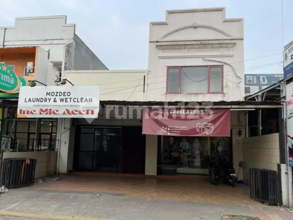 Disewakan Ruko 2 Lantai Pinggir Jalan Raya, Strategis Kencana Loka BSD