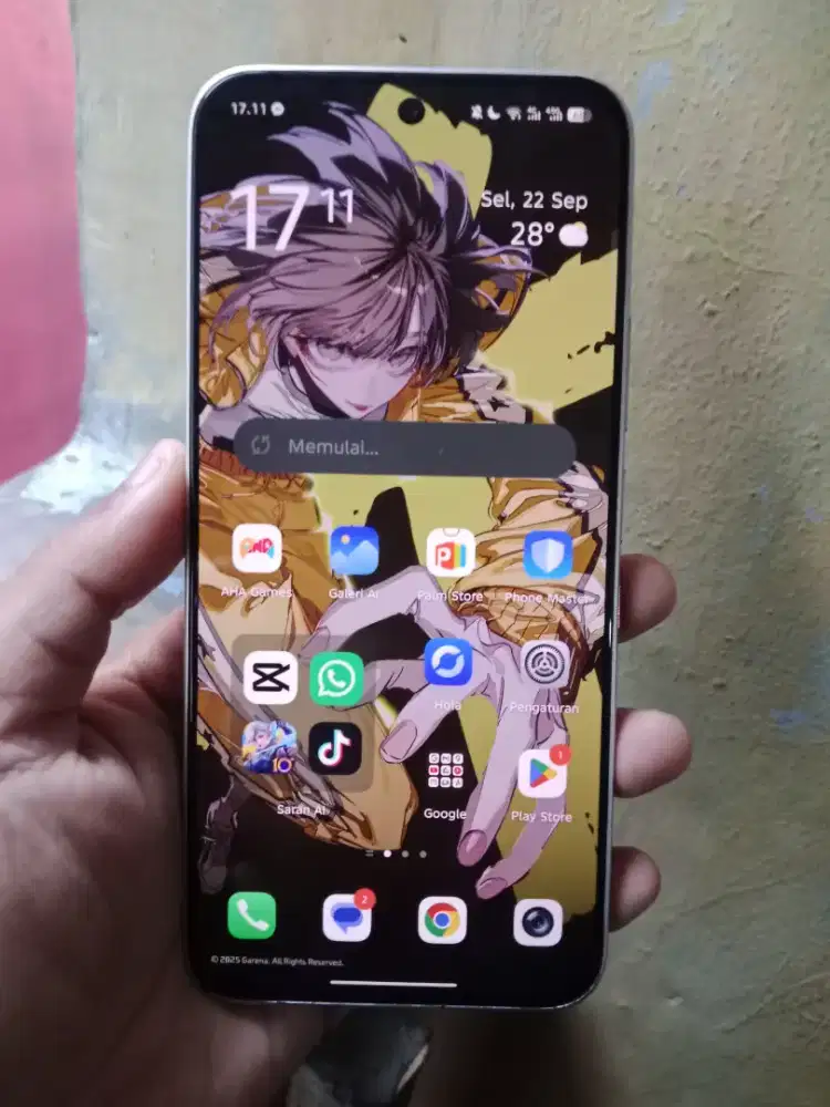 Infinix hot 60 Pro Nfc ram 8+8/128gb fullset nominus pemakaian saja