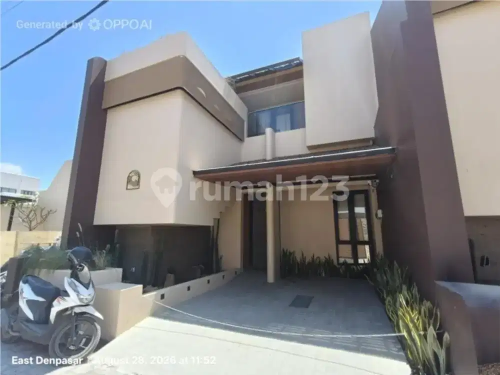 Leasehold Modern 2 Br Villa In Sanur 500 Meters To Padang Galak Beach