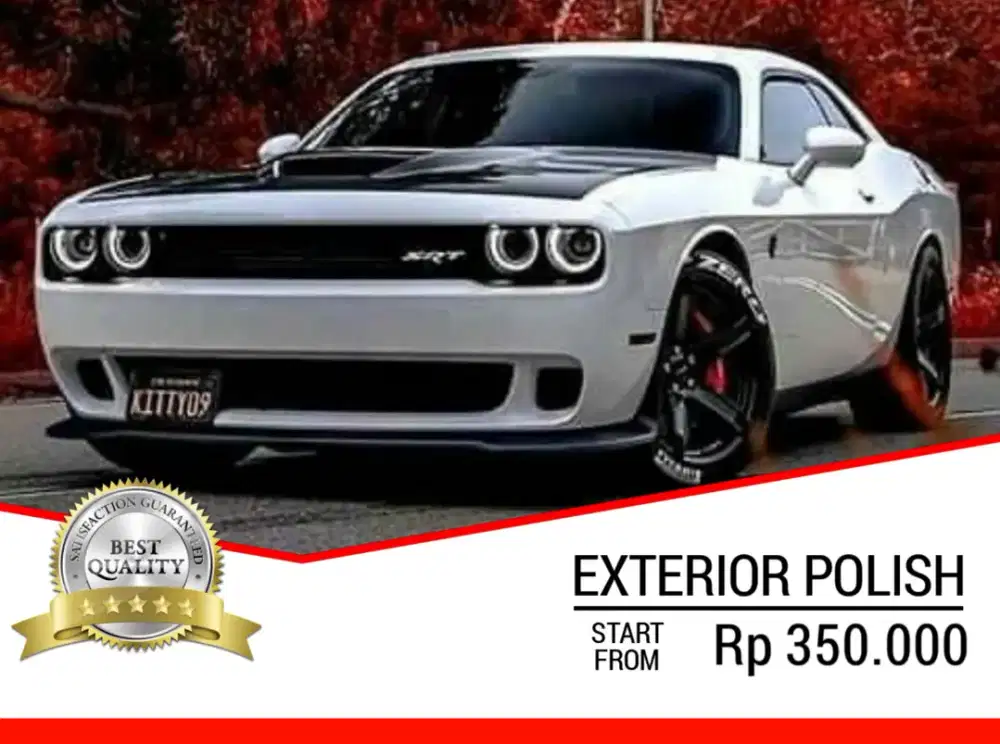 SALON MOBIL / POLES MOBIL PANGGILAN & NANO COATING MURAH (TERBAIK)
