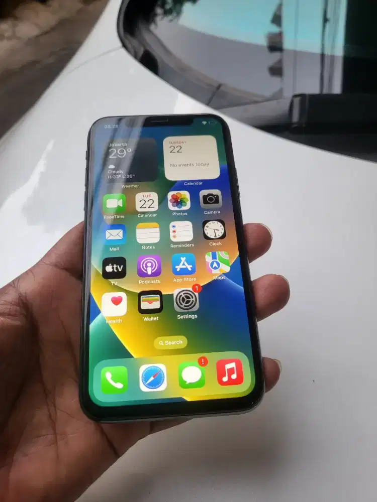 Jual cepat iphone x 256 fullset