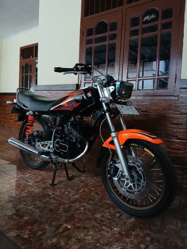 Yamaha rx king 2004 asli hitam biru