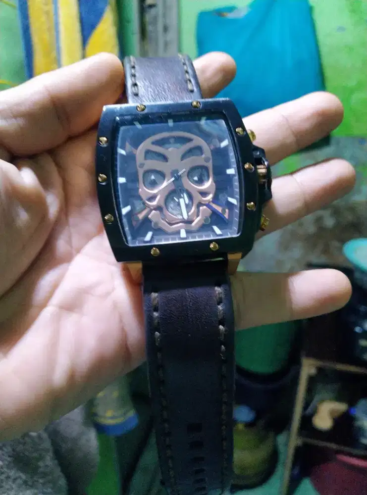 Jam tangan expedition E 6688 ( seri tengkorak )