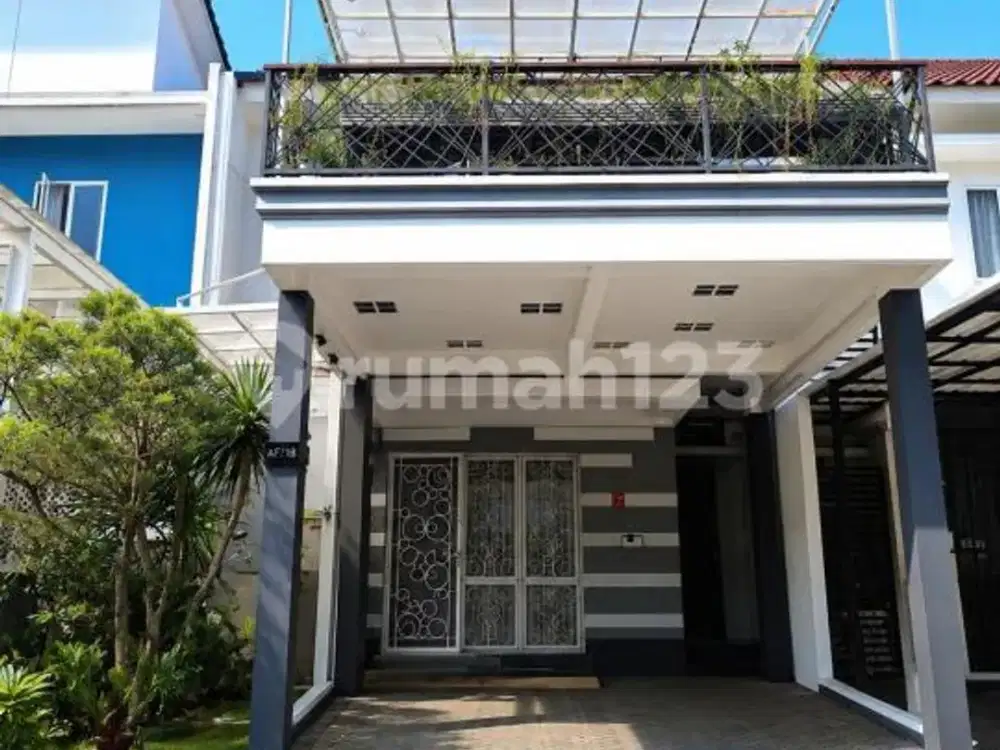 Rumah Semi Furnished di Cluster Sevilla BSD, Tangerang Selatan