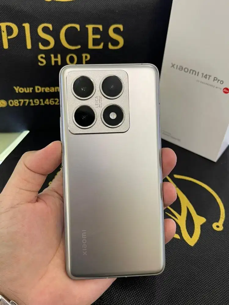 XIAOMI 14T PRO 5G RAM 12/512 RESMI MULUS FULSET
