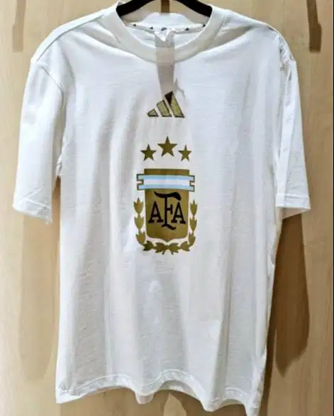 Kaos T-shirt original Argentina DNA 3 stars ADIDAS