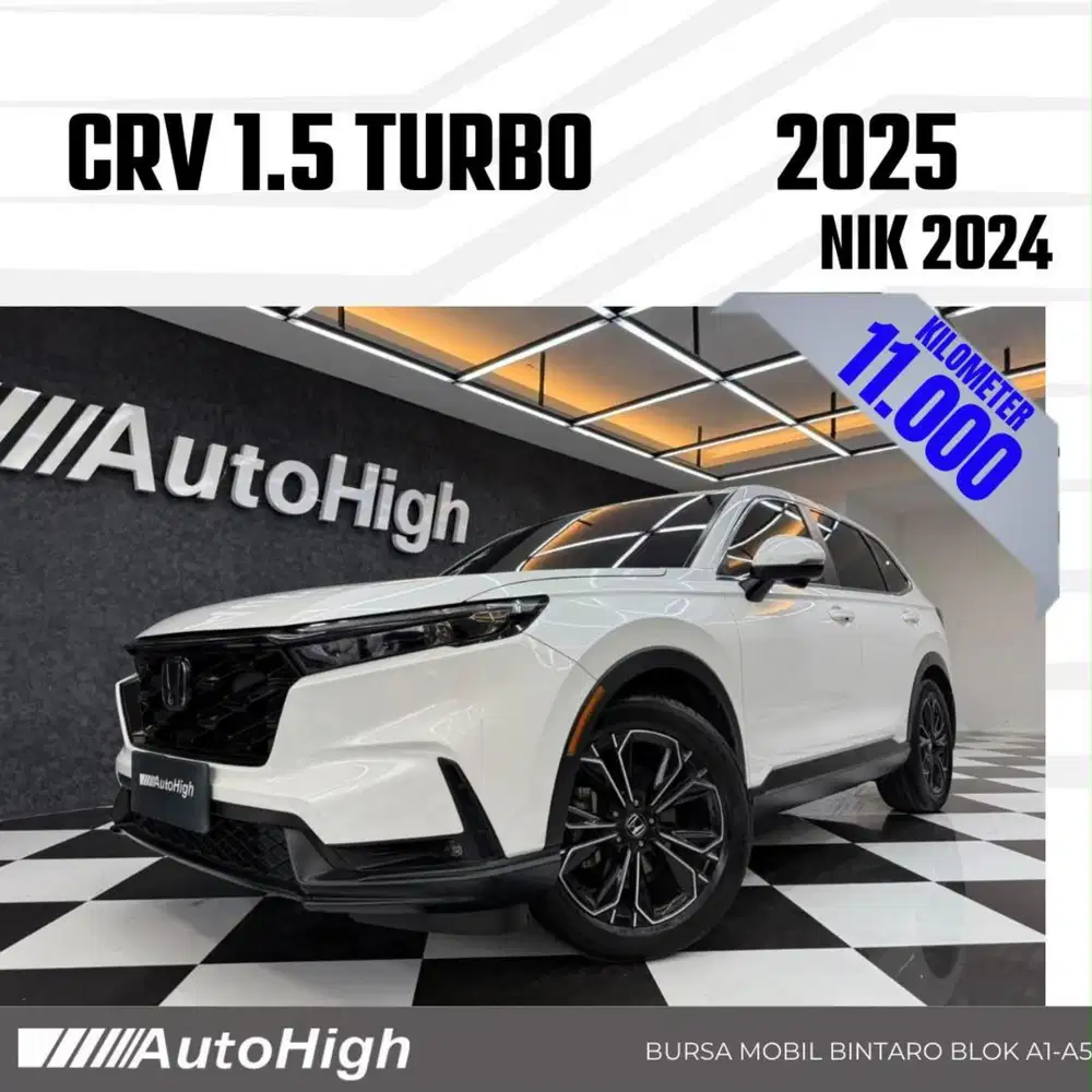 DP10% [Km11.000] CRV Turbo 2024 White / CR-V Reg 2023 #AUTOHIGH