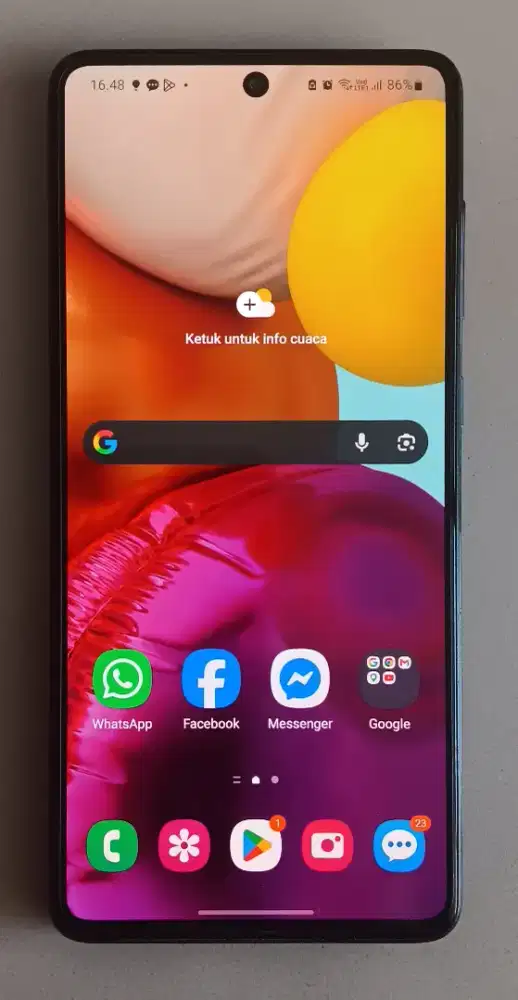 Samsung A71 (8/128GB) Resmi SEIN