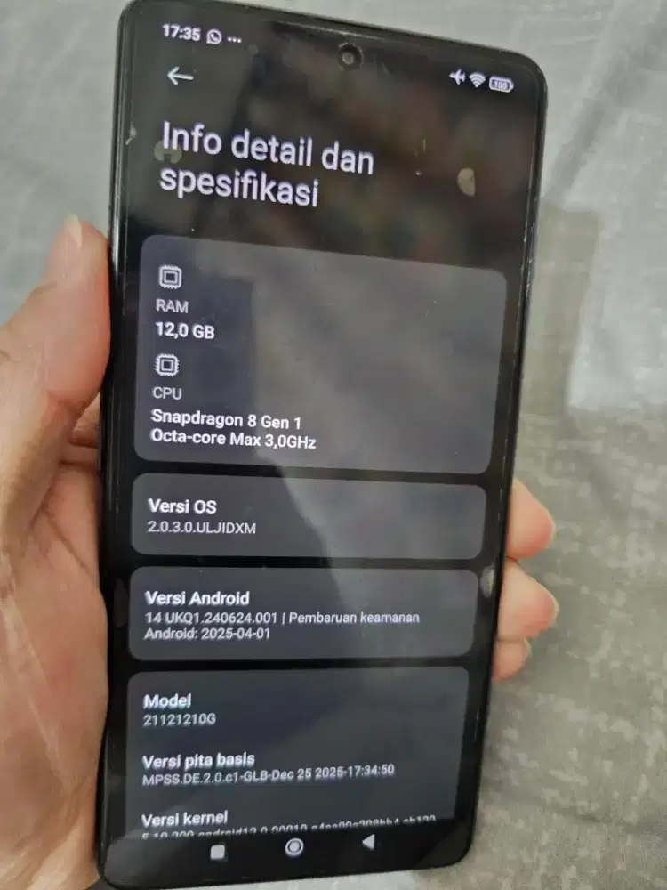 Di jual cepat (BU) Poco F4GT 12/256GB