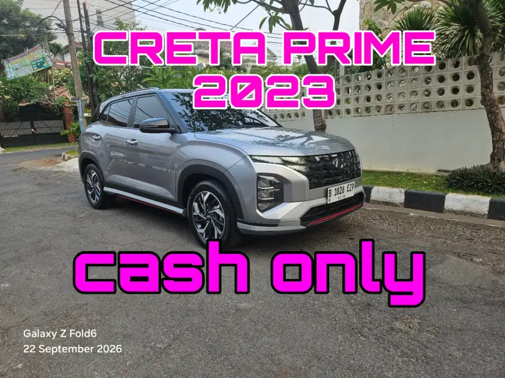 CASH HYUNDAI CRETA PRIME 2023 trend style