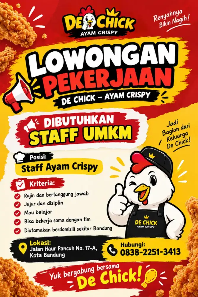 Loker staff chicken crispy